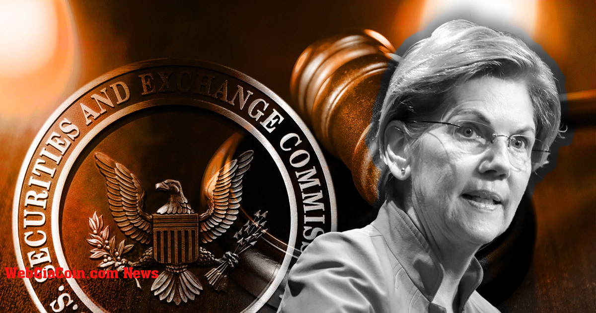 Elizabeth Warren kêu gọi quy định chặt chẽ hơn, cho biết giải pháp chống gian lận tiền điện tử bắt đầu từ SEC