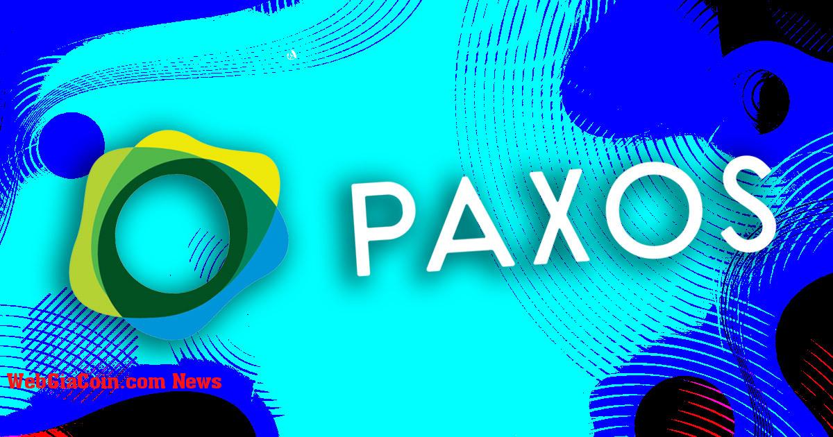 Paxos bác bỏ tin đồn kháng điều lệ ngân hàng