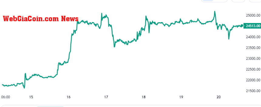 Bitcoin Price Chart