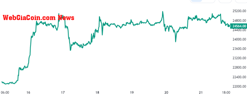 Bitcoin Price Chart