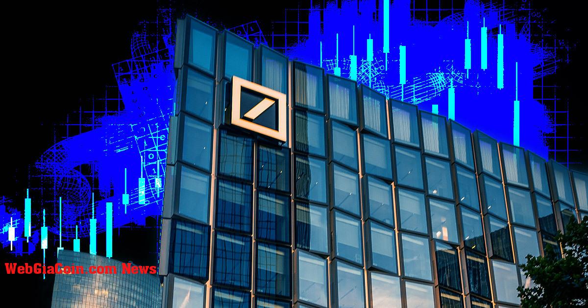 Deutsche Bank hoàn thành thử nghiệm nền tảng token hóa Project DAMA