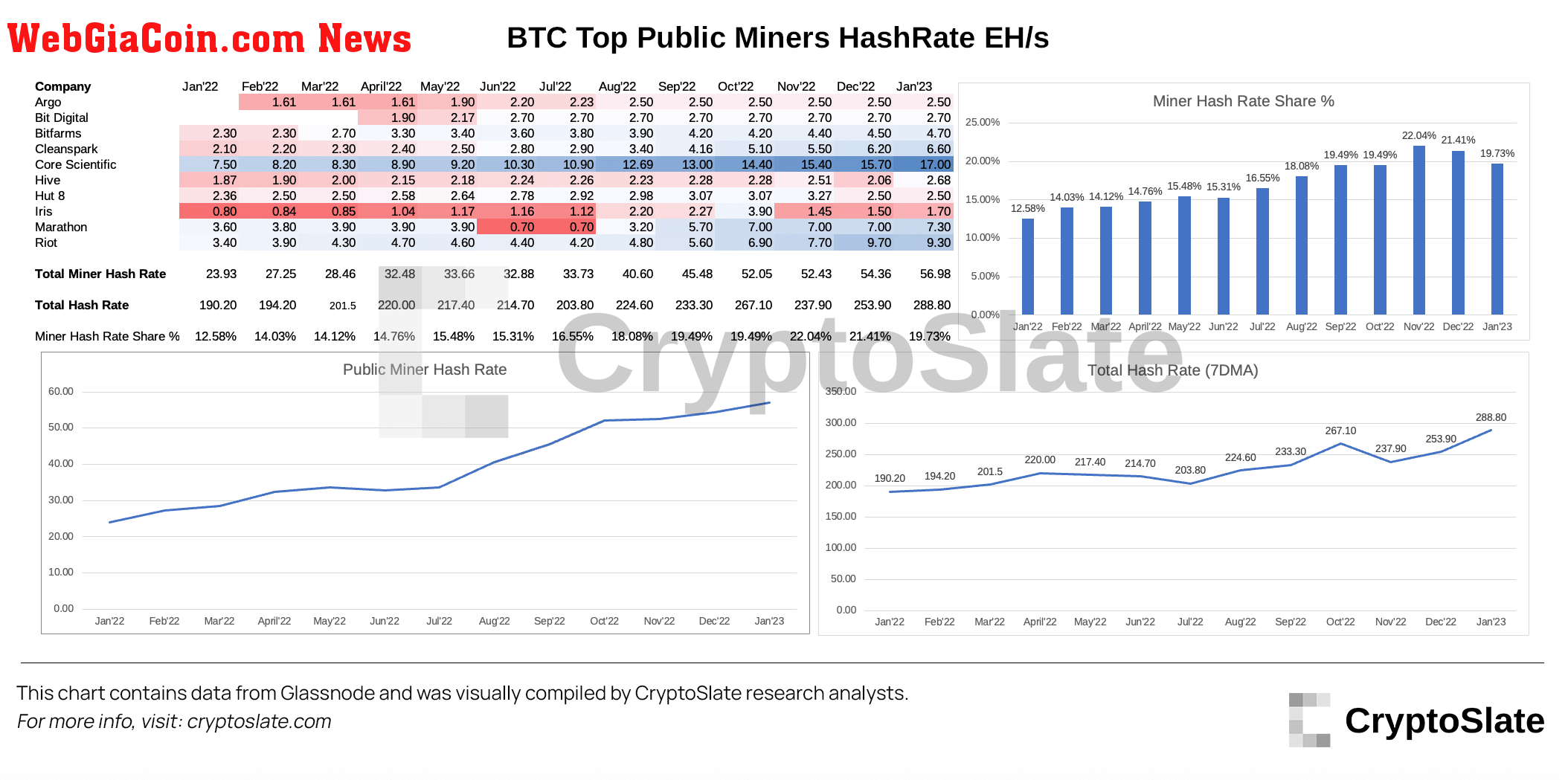 BTC top public miners