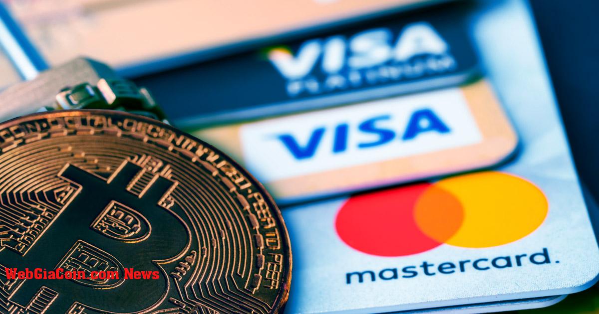 Visa, Mastercard đẩy lùi các dịch vụ liên quan đến tiền điện tử