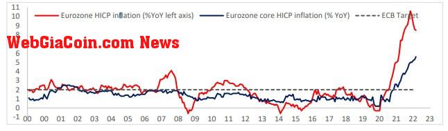 Euro Inflation: (Source: Macroscope)