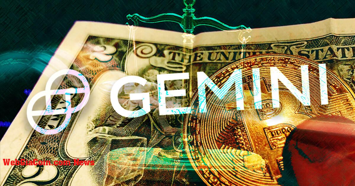 Gemini phủ nhận các báo cáo về mối quan hệ ngân hàng kết thúc với JPMorgan