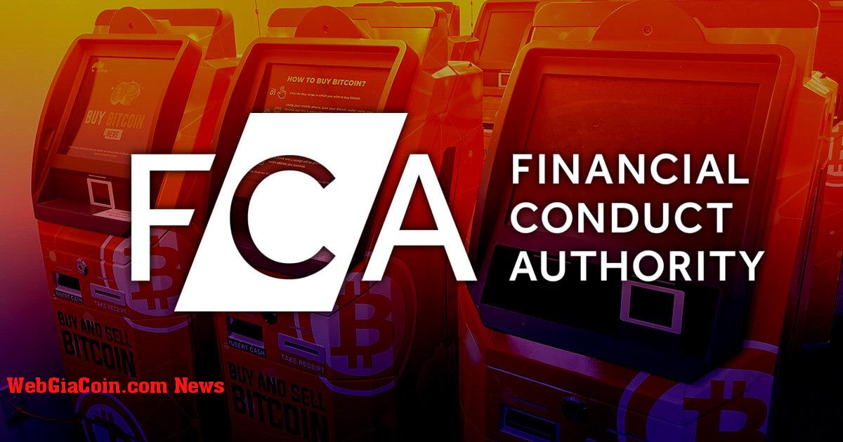 FCA Vương quốc Anh thắt chặt kiểm soát đối với các máy ATM tiền điện tử chưa đăng ký