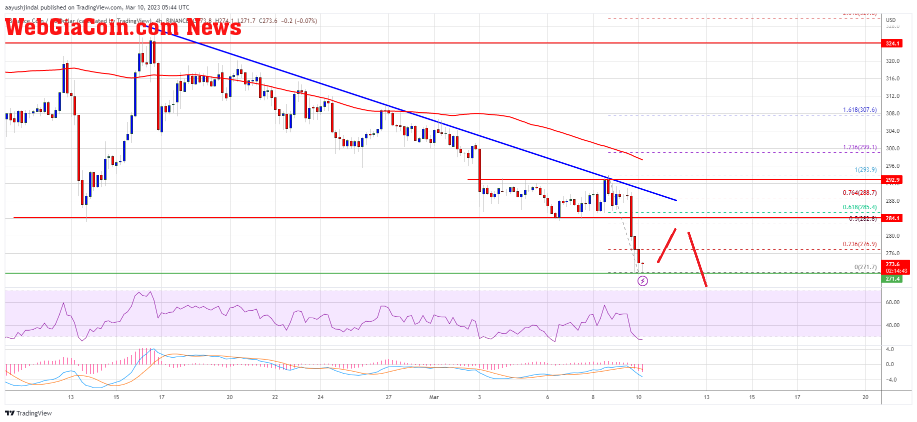 Binance Coin Price BNB