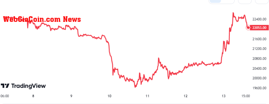 Bitcoin Price Chart