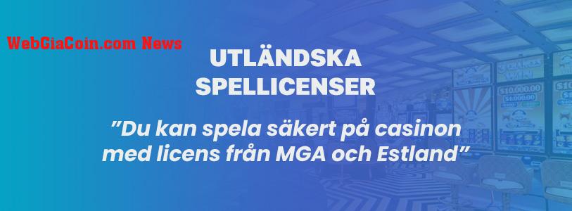 Utländska Casino licenser