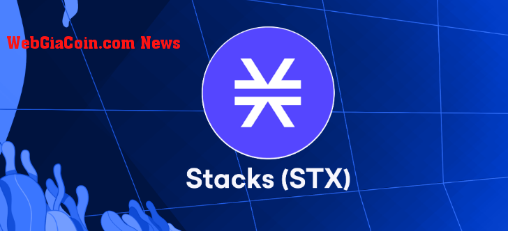 Stacks (STX) vượt lên trên 50 altcoin hàng đầu với tốc độ tăng giá nhanh 10%