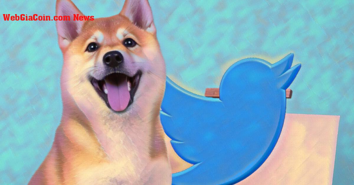 Dogecoin tăng giá nhanh 6% sau động thái mới của Twitter