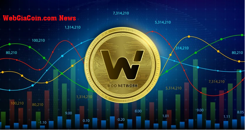 Tiền điện tử ít được biết đến WOO vượt trội hơn so với Token DEX với tốc độ tăng giá nhanh 32%