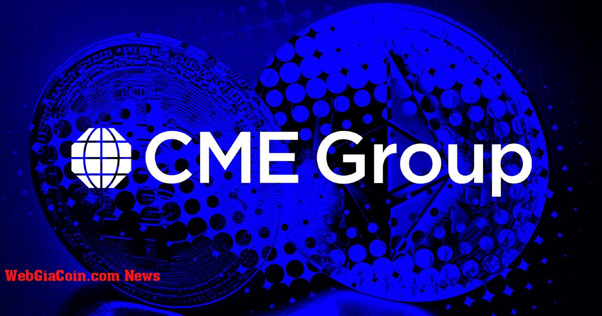 CME Group mở rộng bộ sản phẩm phái sinh Bitcoin, Ethereum