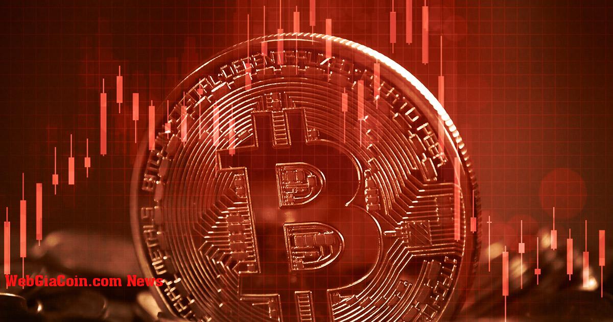 300 triệu đô la được bán tháo bằng Bitcoin giảm xuống dưới 29 nghìn đô la