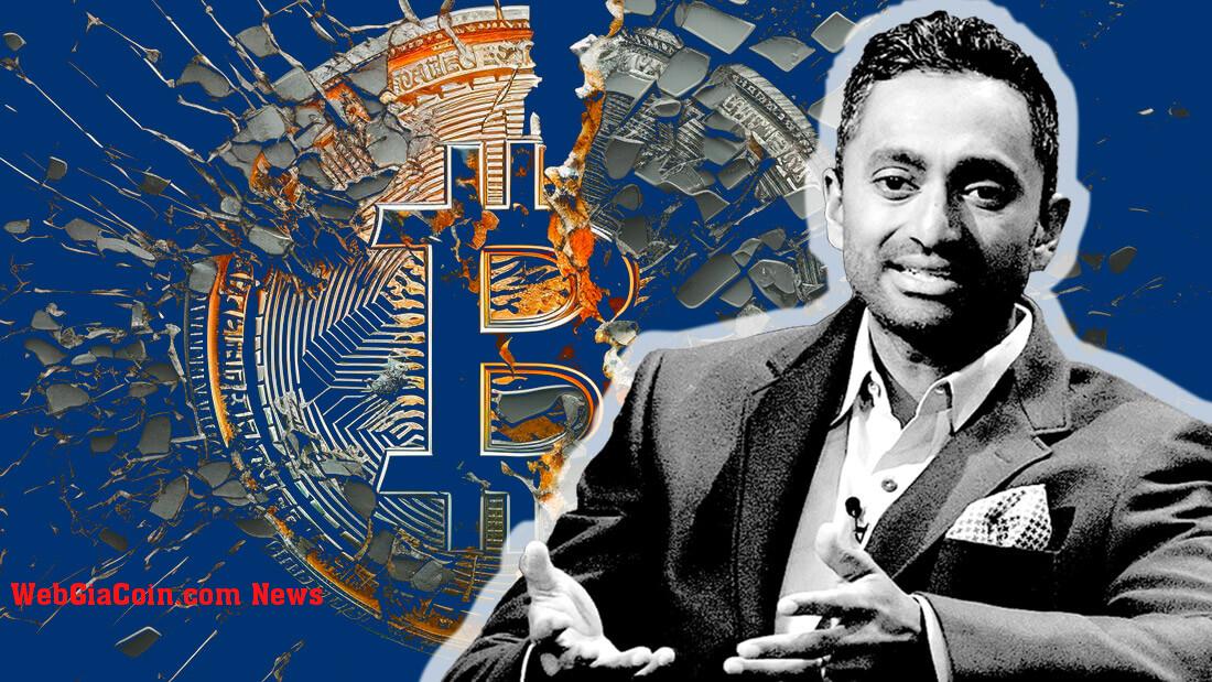 Chamath Palihapitiya: Các cơ quan quản lý thù địch của Hoa Kỳ chĩa súng kiên quyết vào tiền điện tử