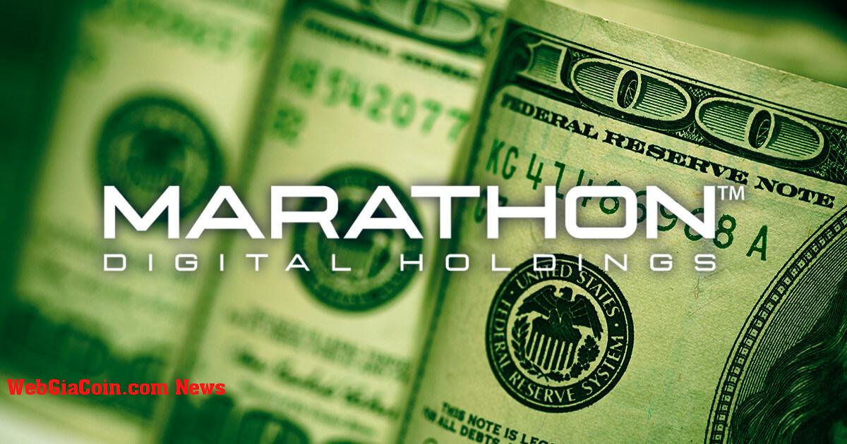 Marathon đạt doanh thu 51 triệu đô la, sản lượng Bitcoin tăng 74% so với cùng kỳ trong Q1