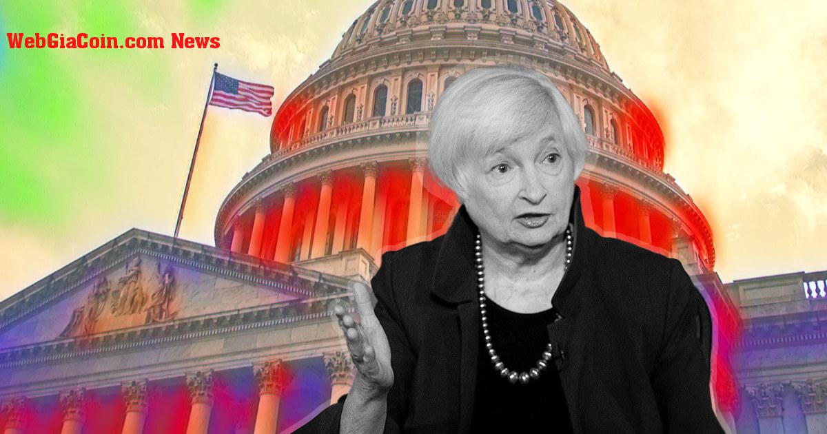 Bộ trưởng Tài chính Yellen lặp lại cảnh báo về khả năng vỡ nợ của Mỹ