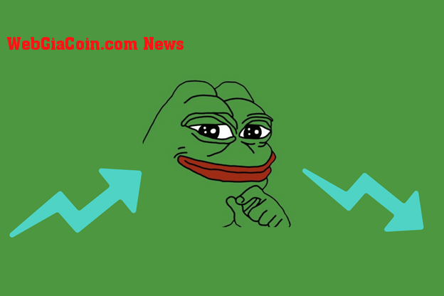 Có quá muộn mua PEPE không? Giá PEPE giảm trong khi Phố Wall Memes, AiDoge và yPredict biến động