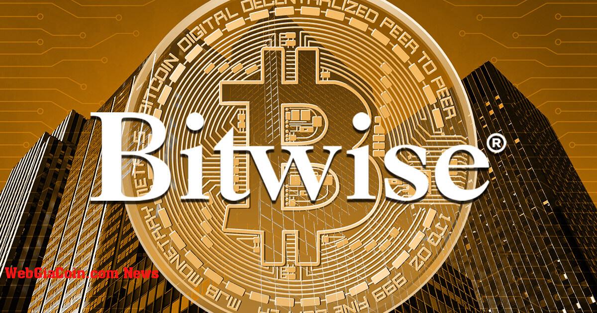 Bitwise tinh chỉnh ETF giao ngay Bitcoin sau BlackRock