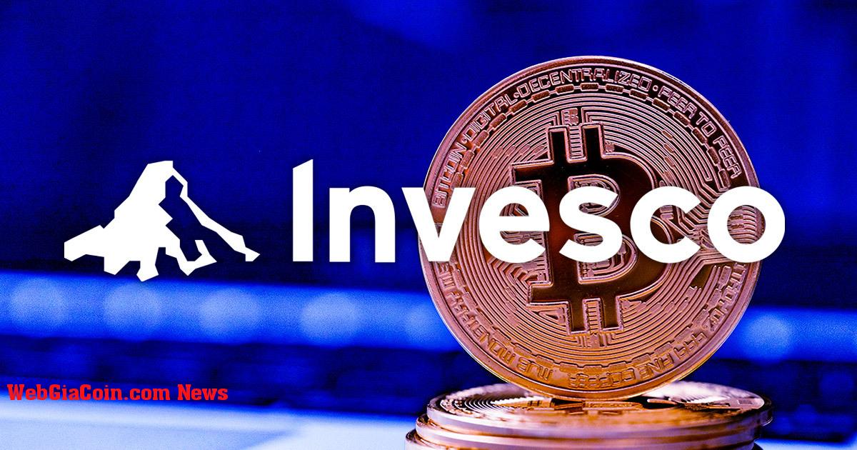 Invesco tham gia cùng BlackRock, WisdomTree nộp đơn cho Bitcoin ETF giao ngay