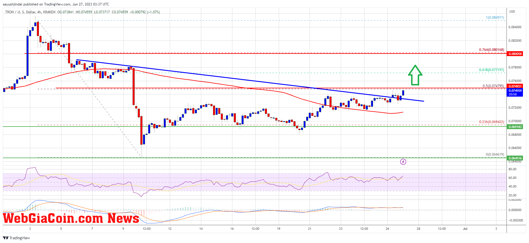 Tron Price Prediction