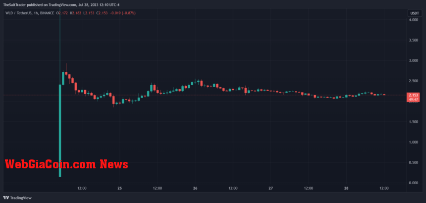 Worldcoin WLD WLDUSDT