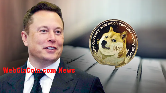 Dogecoin tăng 13% sau Tweet mật mã của Elon Musk Tia lửa điên cuồng