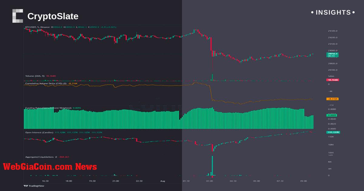 Giảm giá bitcoin được hỗ trợ bởi đòn bẩy 100 lần