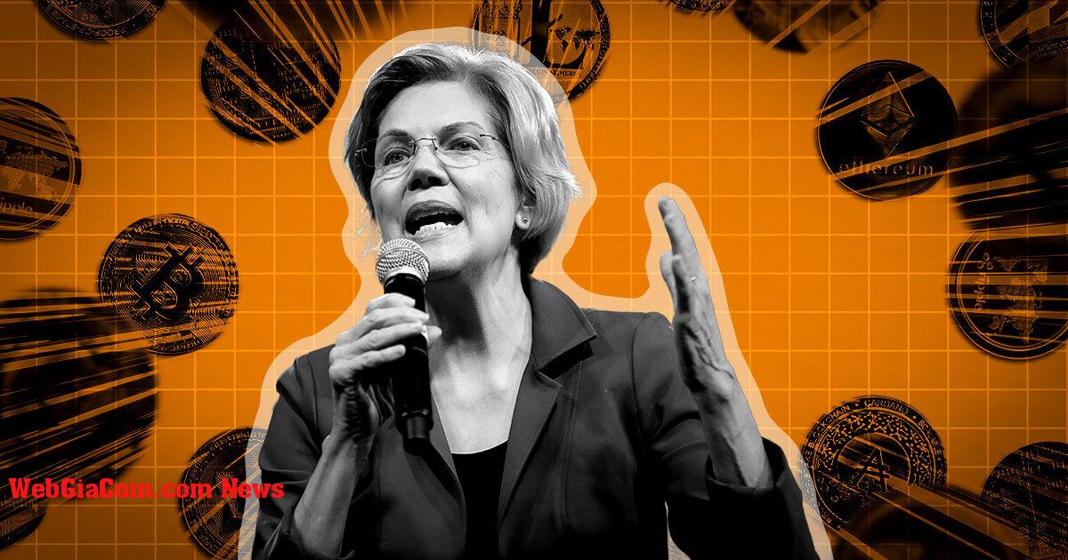 Elizabeth Warren gây áp lực lên Kho bạc, IRS có hành động nhanh chóng đối với lỗ hổng thuế tiền điện tử trị giá 50 tỷ đô la