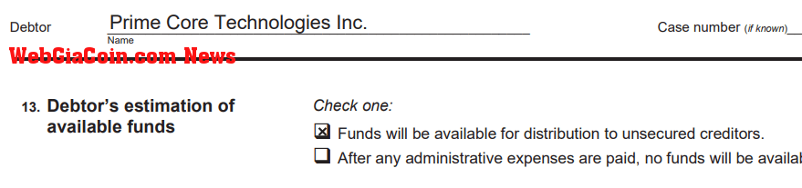 prime trust bankruptcy