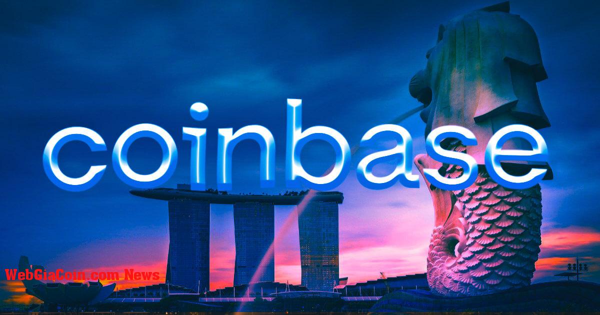 Coinbase Singapore hiện yêu cầu thông tin cá nhân của đối tác xử lý giao dịch