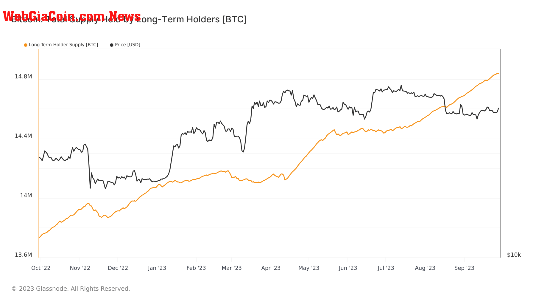 long-term holders supply 1 year