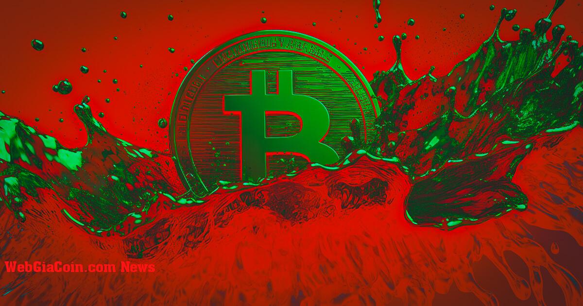 Biến động bitcoin lên tới 28 nghìn đô la dẫn đến bán tháo 114 triệu đô la trong 24 giờ