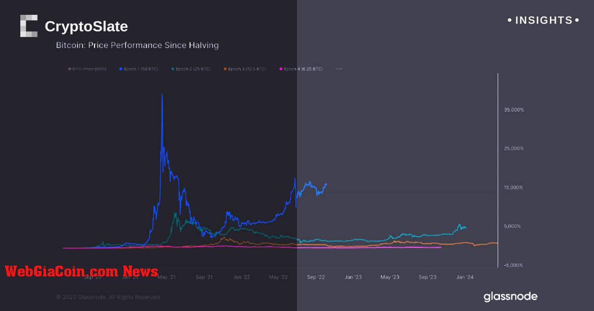 Chu kỳ giảm dần của Bitcoin làm dấy lên suy đoán trước Halving