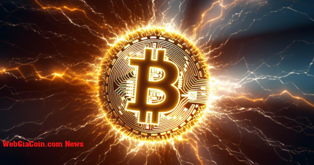 Giao dịch Lightning Network tăng 1.212% trong hai năm