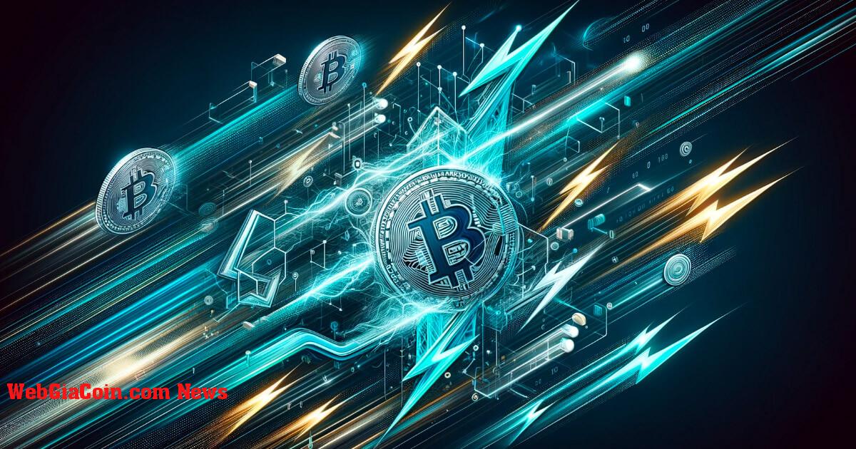 Bitcoin Lightning Network trải nghiệm sự biến động về dung lượng và kênh