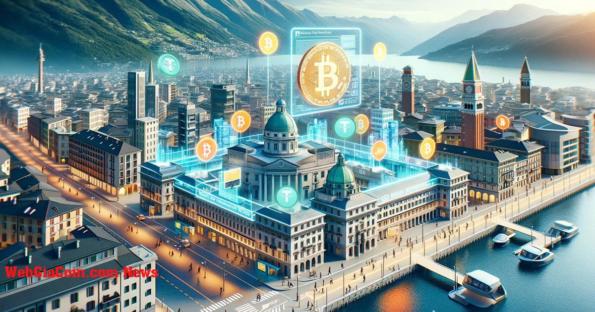 Thành phố Lugano của Thụy Sĩ chấp nhận Bitcoin, Tether thanh toán thuế