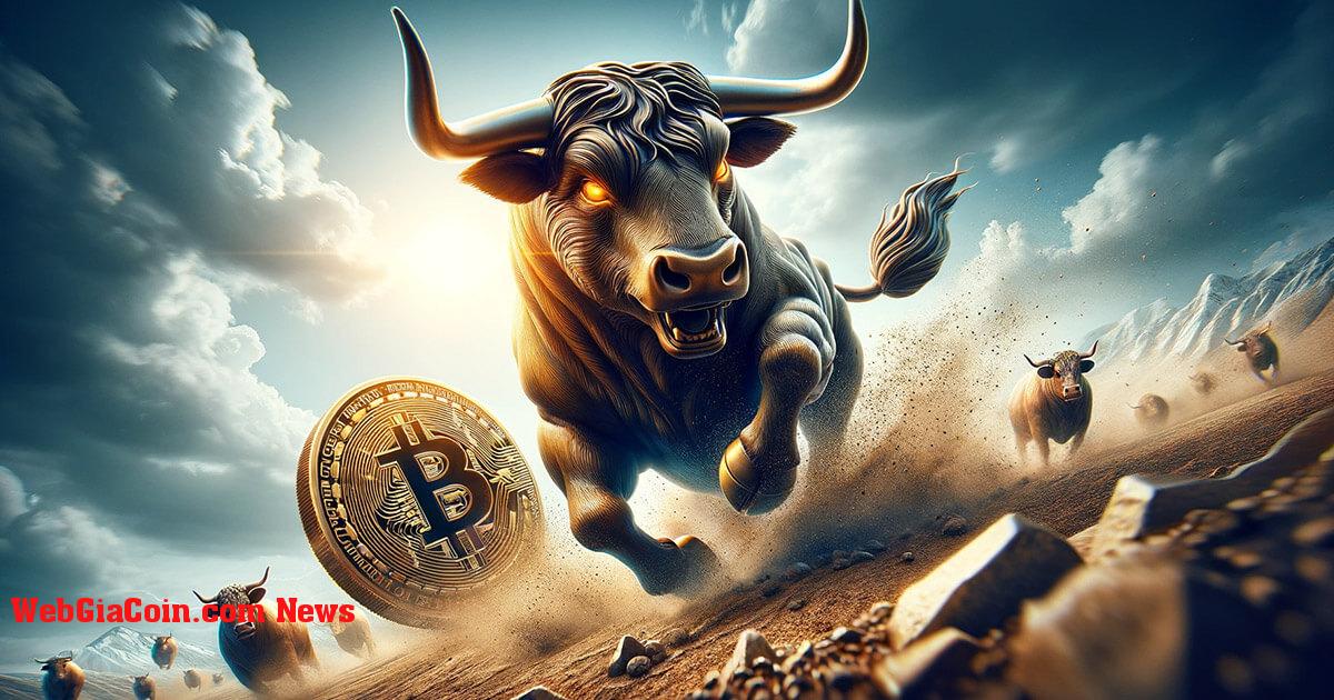 Bitcoin vượt xa stablecoin về mức tăng trưởng vốn hóa thị trường