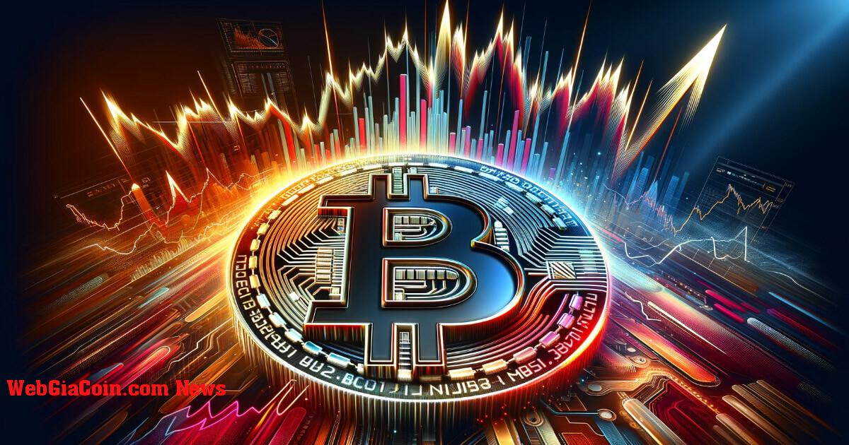 Độ khó khai thác bitcoin đạt mức cao nhất mọi thời đại sau khi biến động trên 6%