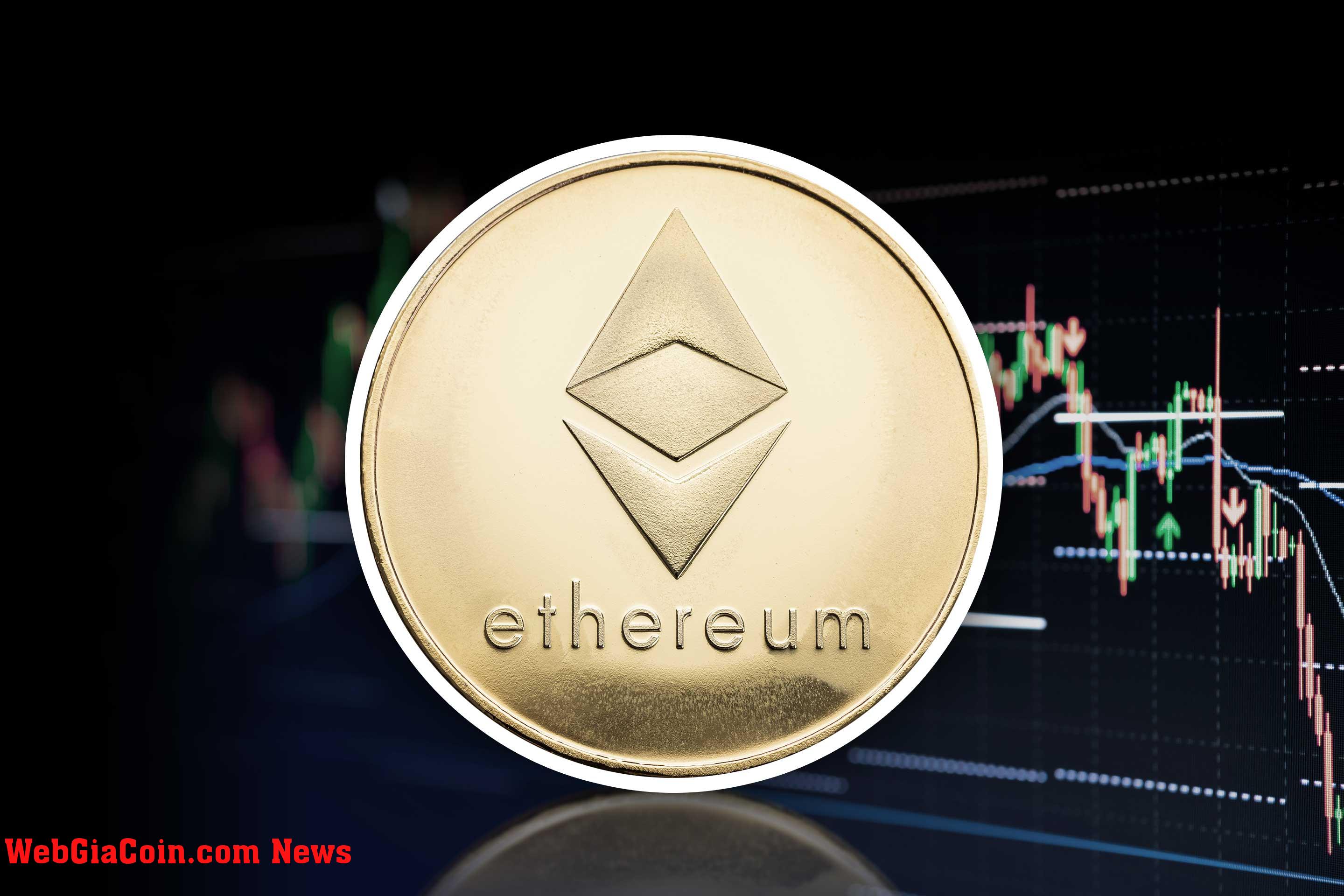 Ethereum (ETH) chậm tăng trưởng vốn hóa thị trường bất chấp việc có một năm tích cực - chi tiết