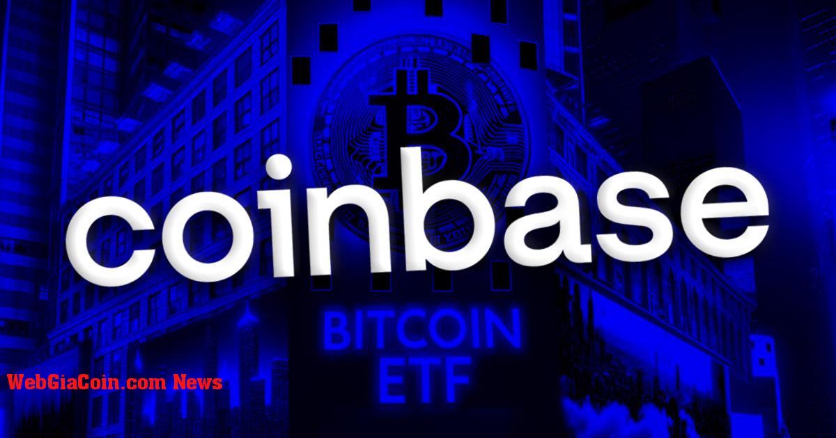 Giám đốc điều hành Coinbase tuyên bố Bitcoin ETF giao ngay không bị thổi phồng quá mức