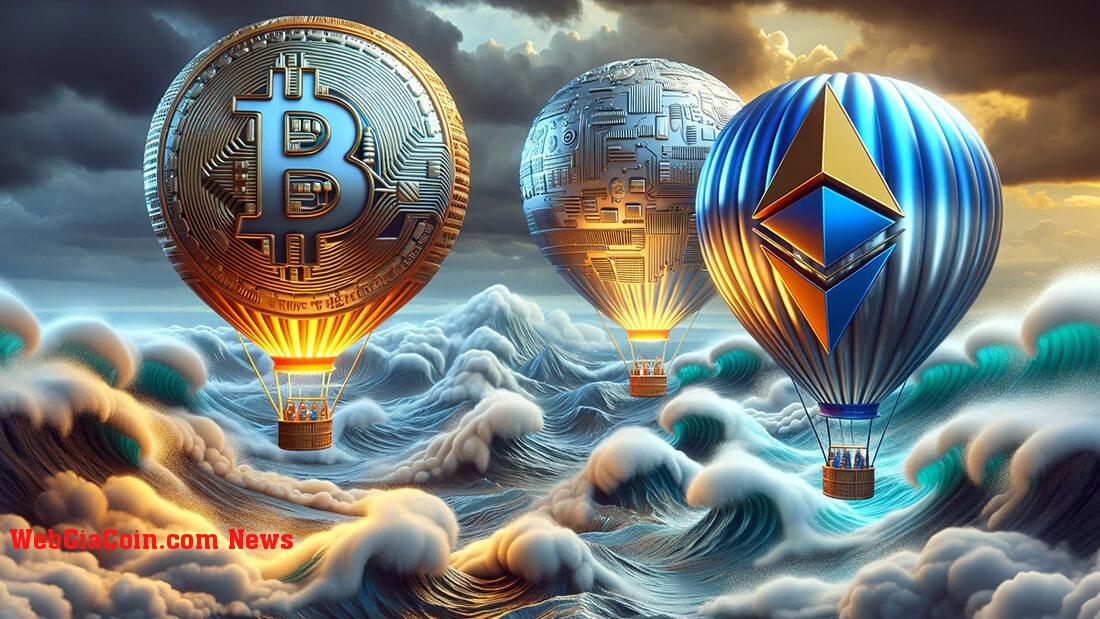 Bitcoin vượt trội hơn Ethereum, dẫn đầu về hiệu suất trong bốn quý liên tiếp