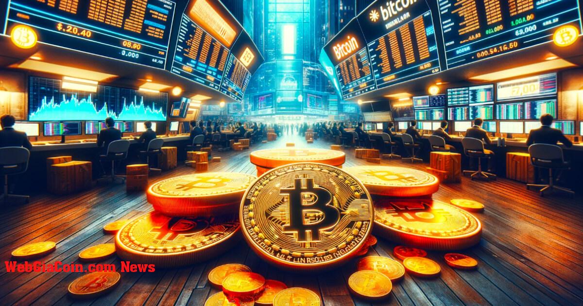 Giá thực tế của Bitcoin bởi 