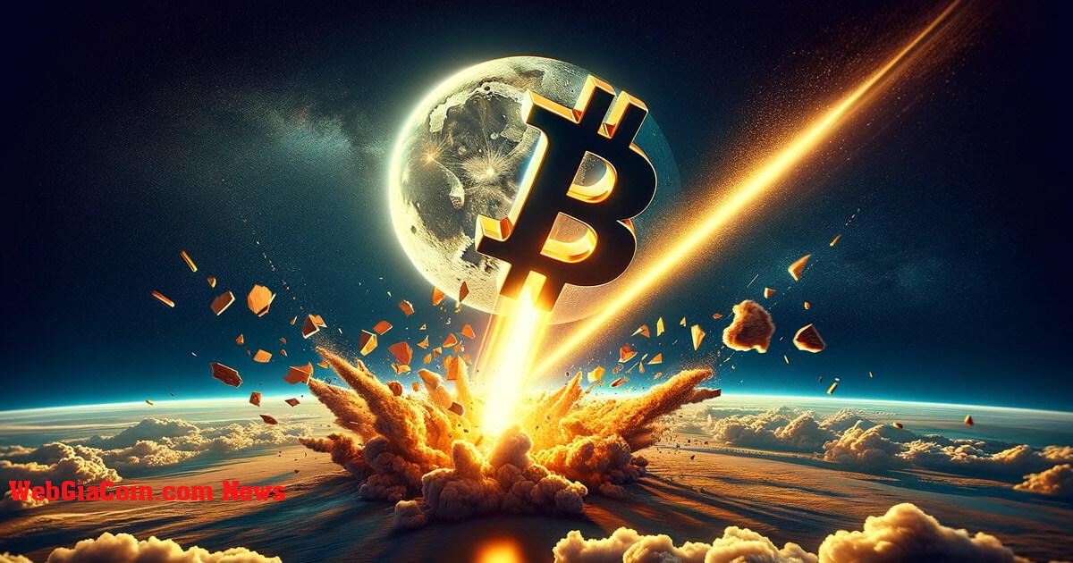 Bitcoin chứng kiến sự biến động dữ dội sau khi đạt ATH mới lần thứ hai trong một tuần