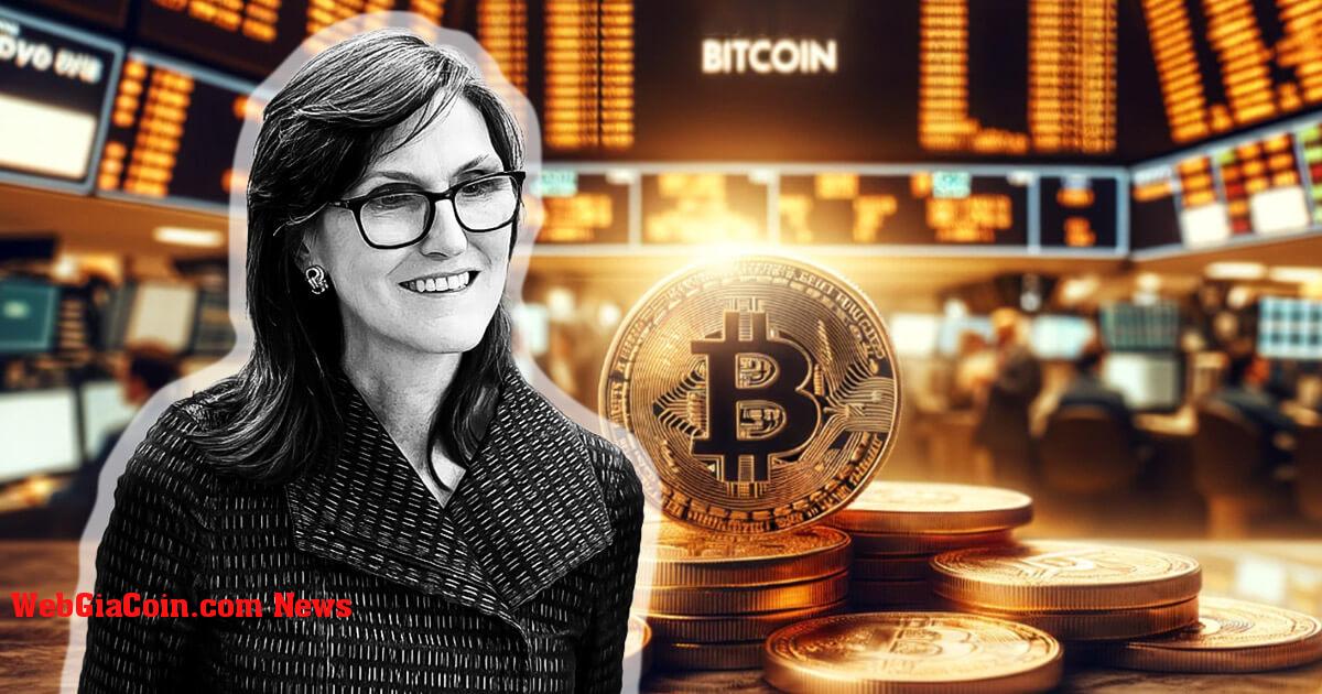 Cathie Wood tăng gấp đôi số tiền 1,5 triệu đô la Bitcoin khi sự tiếp xúc với tổ chức sắp xuất hiện