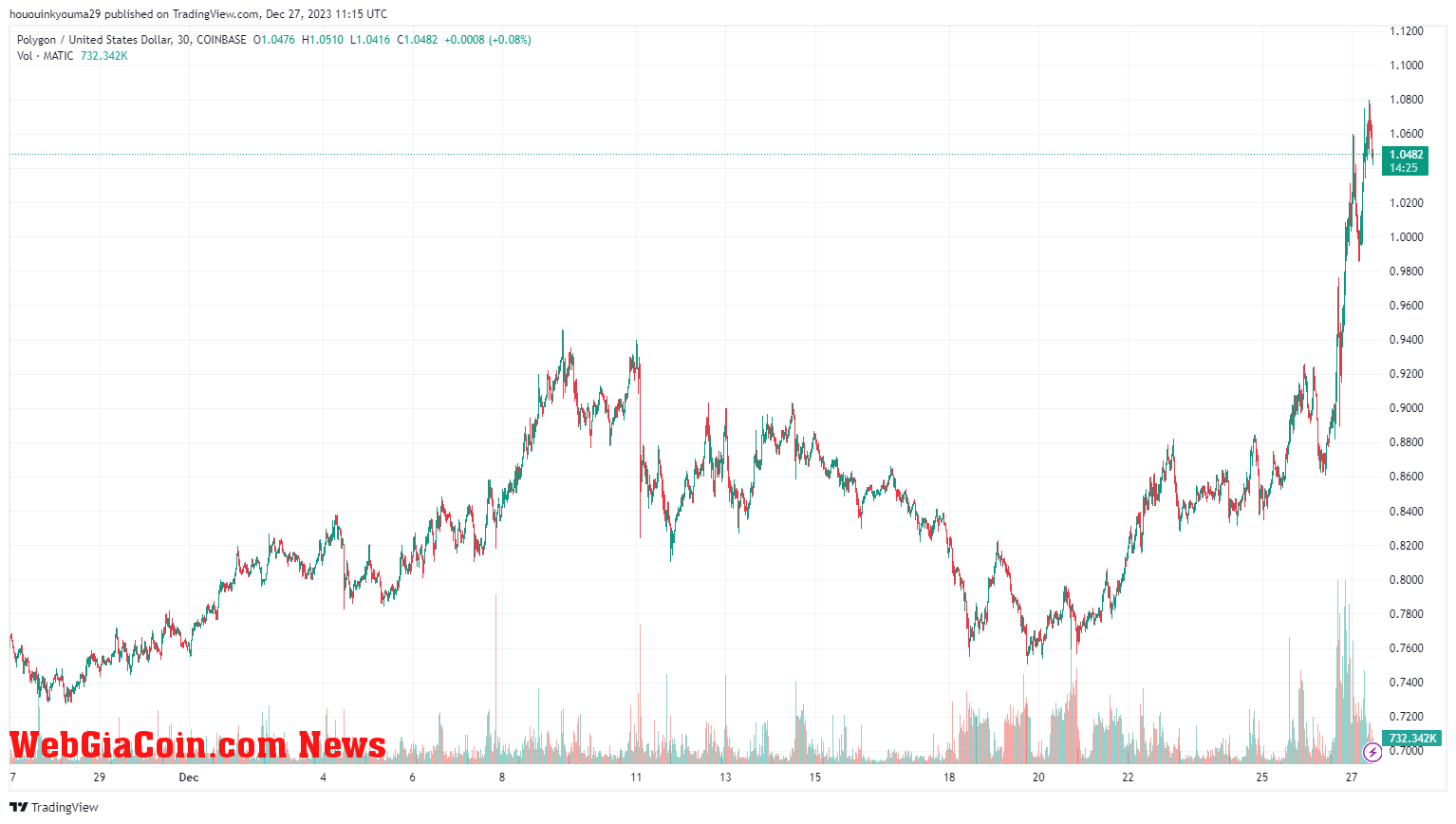 Polygon Price Chart