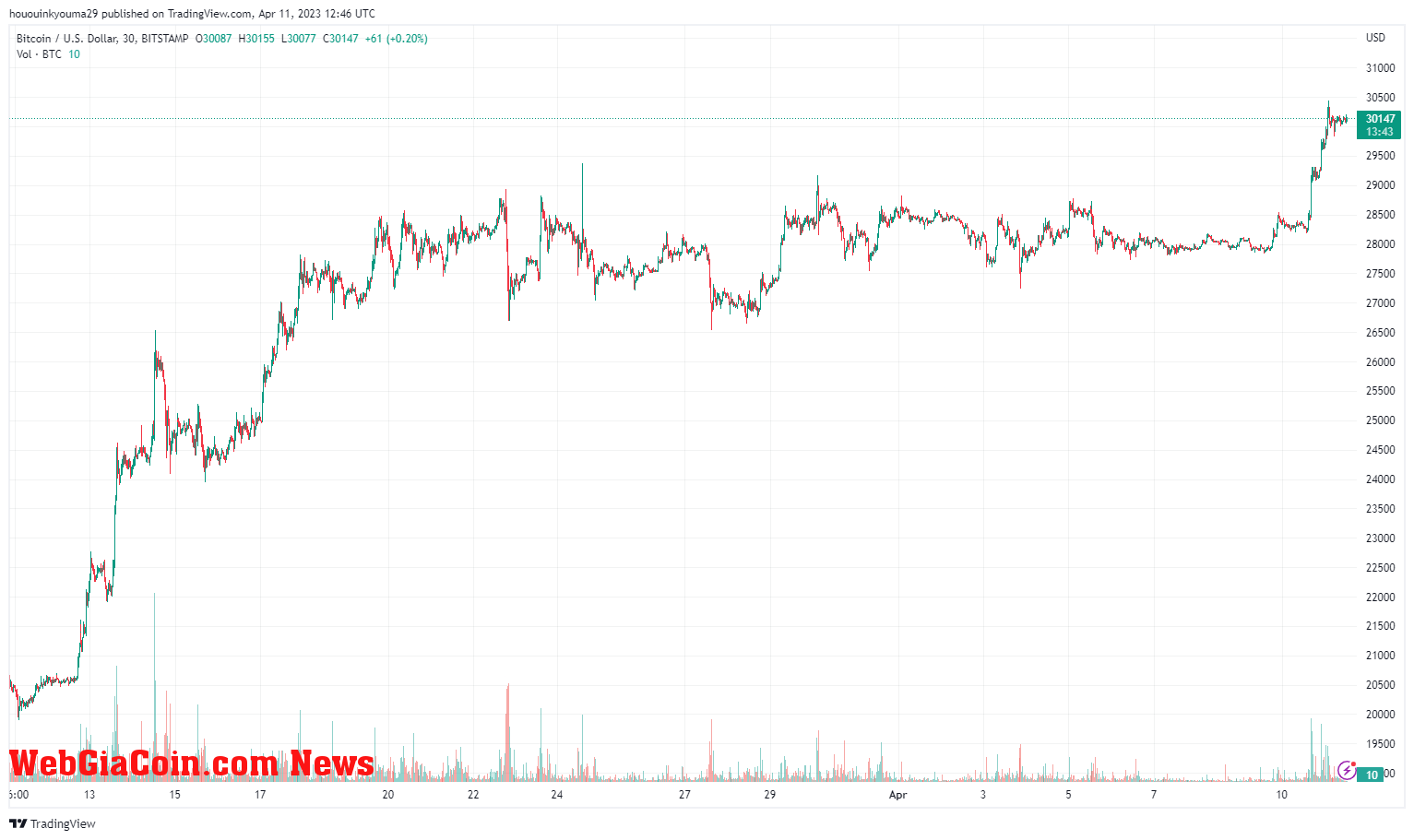 Bitcoin Price Chart