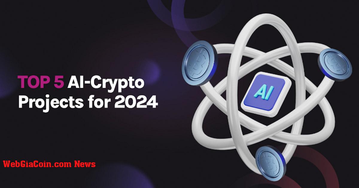 5 dự án hàng đầu dẫn đầu câu chuyện về AI-Crypto năm 2024