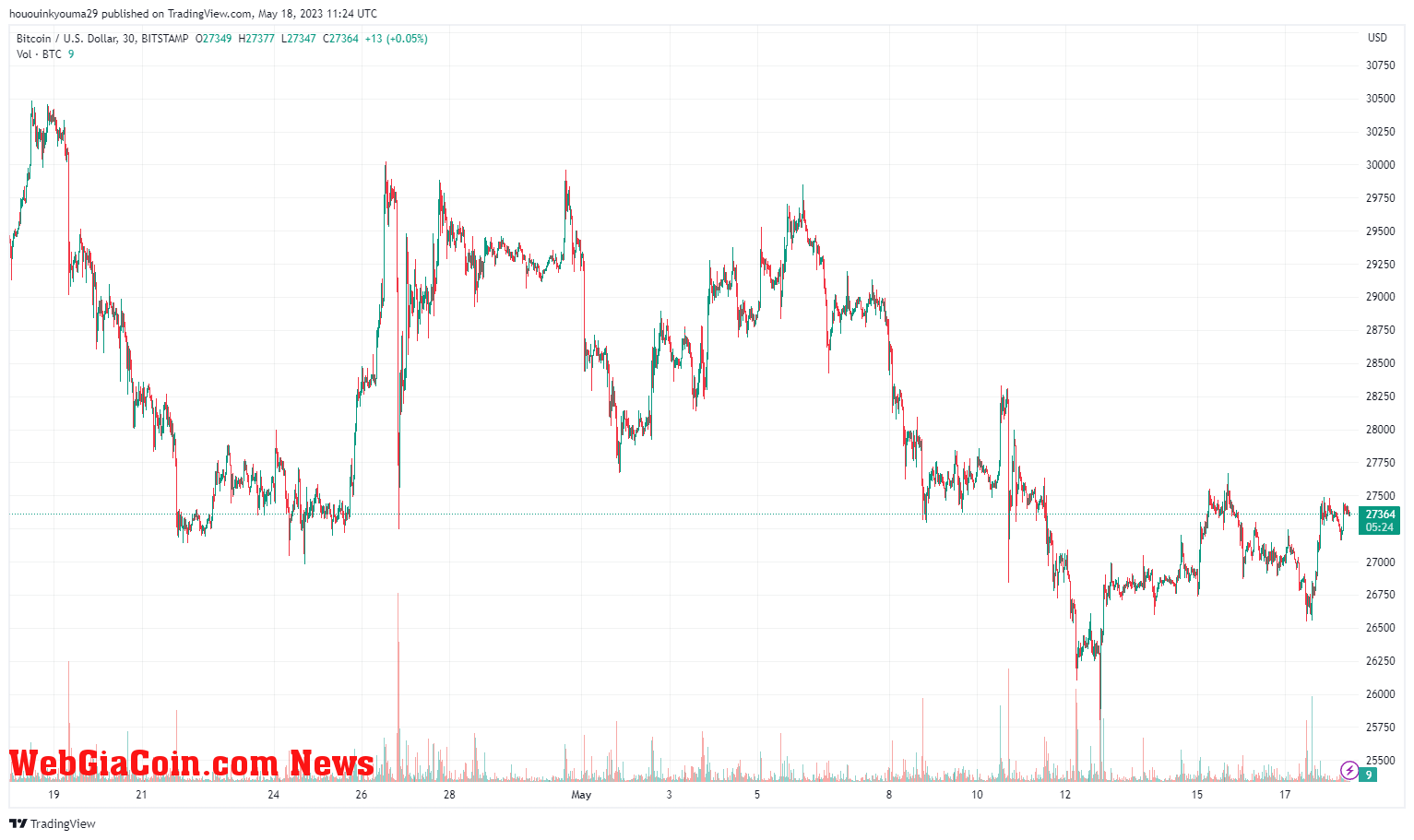 Bitcoin Price Chart