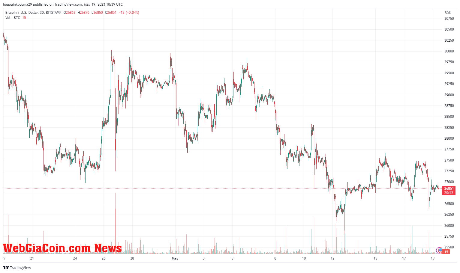 Bitcoin Price Chart